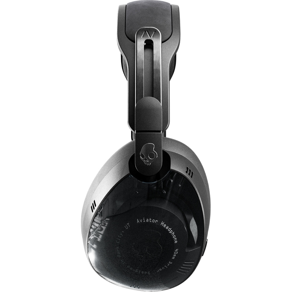 Casti SKULLCANDY Aviator 900 ANC, Bluetooth, Over-ear, Microfon, Noise Cancelling, True Black