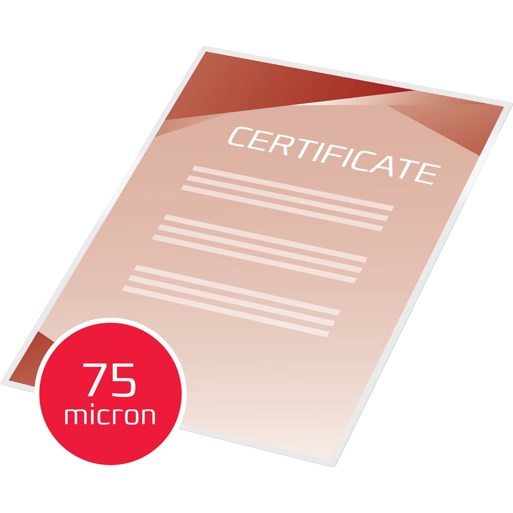 Folie laminat GBC, 75 microni, A4, 25 bucati