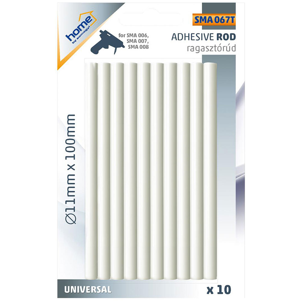 Rezerva plastic pentru pistol de lipit SMA 067T, 11 x 100mm, 10 bucati