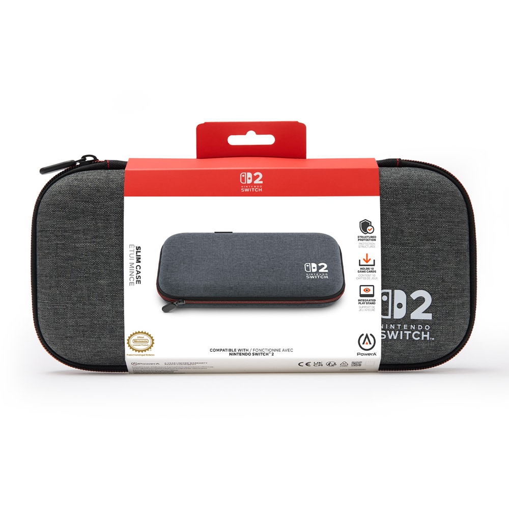 Husa protectie POWERA Slim pentru Nintendo Switch 2, gri