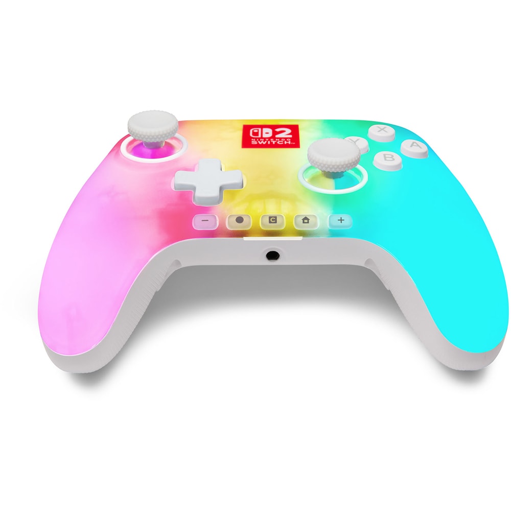 Controller POWERA Advantage Lumectra pentru Nintendo Switch 2, alb