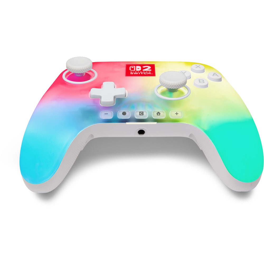 Controller POWERA Advantage Lumectra pentru Nintendo Switch 2, alb