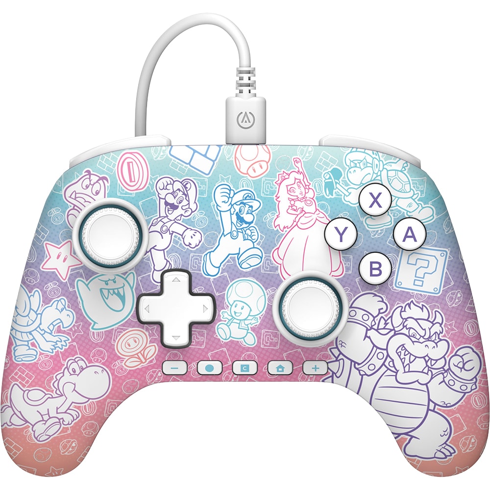 Controller POWERA Advantage pentru Nintendo Switch 2, Mushroom Kingdom