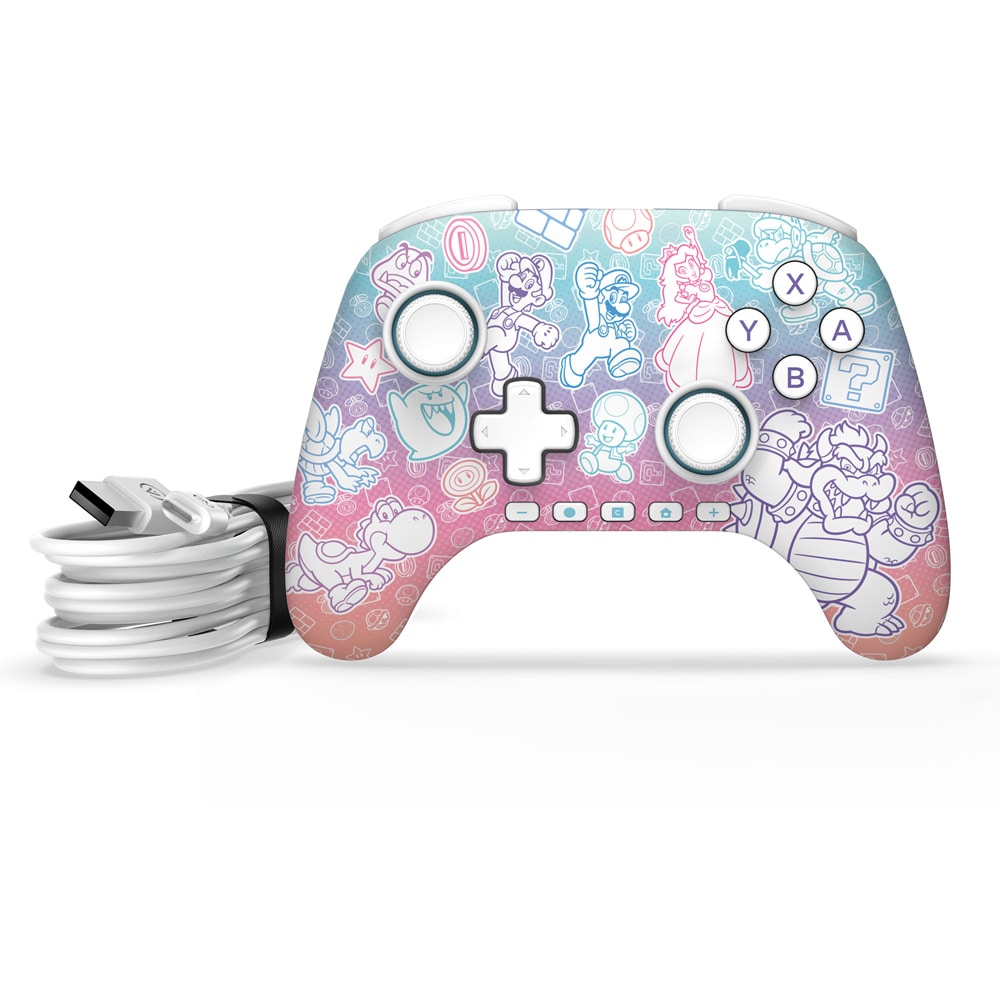 Controller POWERA Advantage pentru Nintendo Switch 2, Mushroom Kingdom