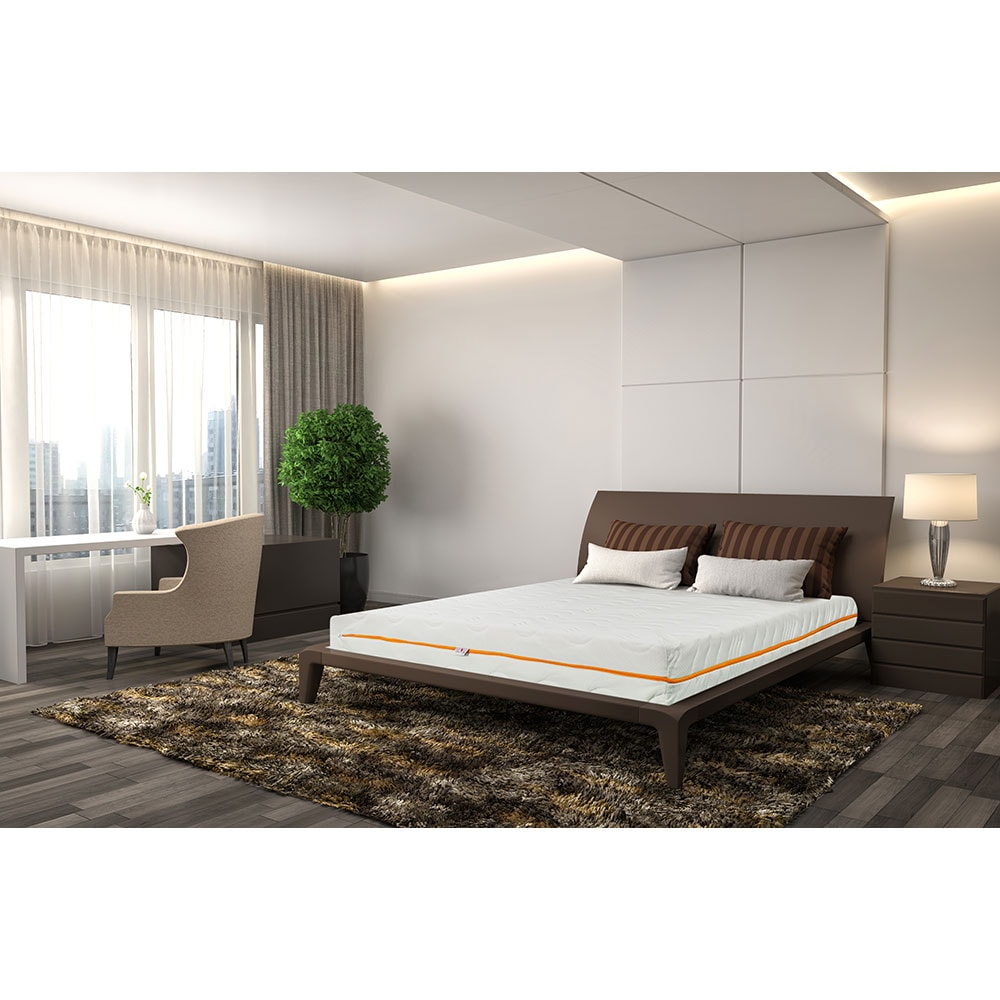 Saltea ortopedica BEST SLEEP Desire High Resilience DoubleSide 18+5+2 cm, 160 x 200 cm, Spuma cu memorie, Fermitate moale, 7 zone de confort, hipoalergenic