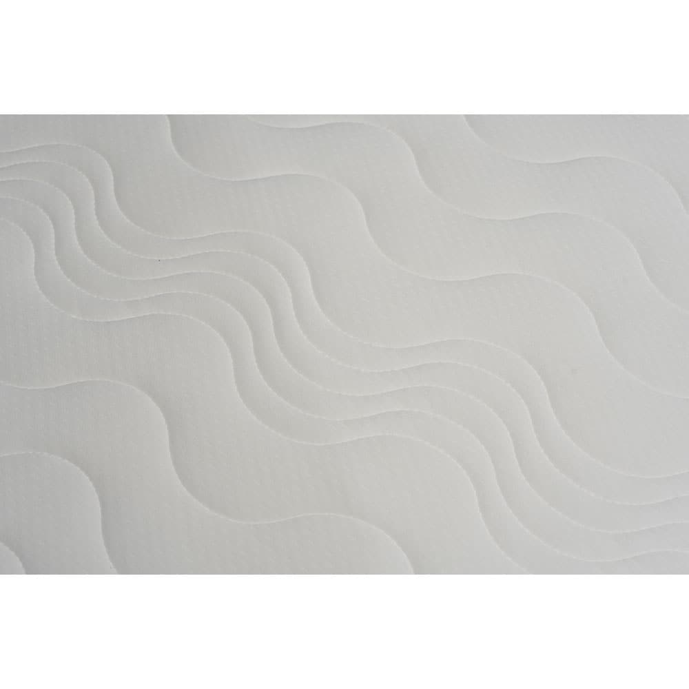 Saltea ortopedica BEST SLEEP White Wave 21+4 cm, 160 x 200 cm, Spuma cu memorie, Fermitate medie, hipoalergenica