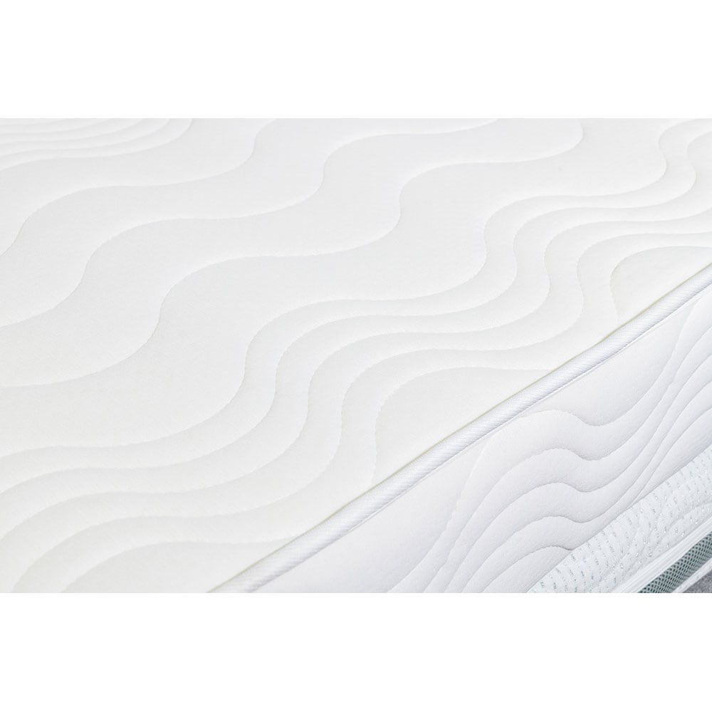 Saltea ortopedica BEST SLEEP Pure White Plus 14+2 cm, 160 x 200 cm, Spuma cu memorie, Fermitate medie, husa cu efect antimicrobian