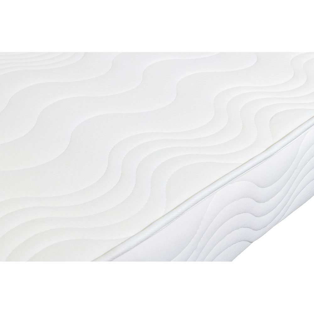 Saltea ortopedica BEST SLEEP Pure White Plus 14+2 cm, 140 x 200 cm, Spuma cu memorie, Fermitate medie, husa cu efect antimicrobian