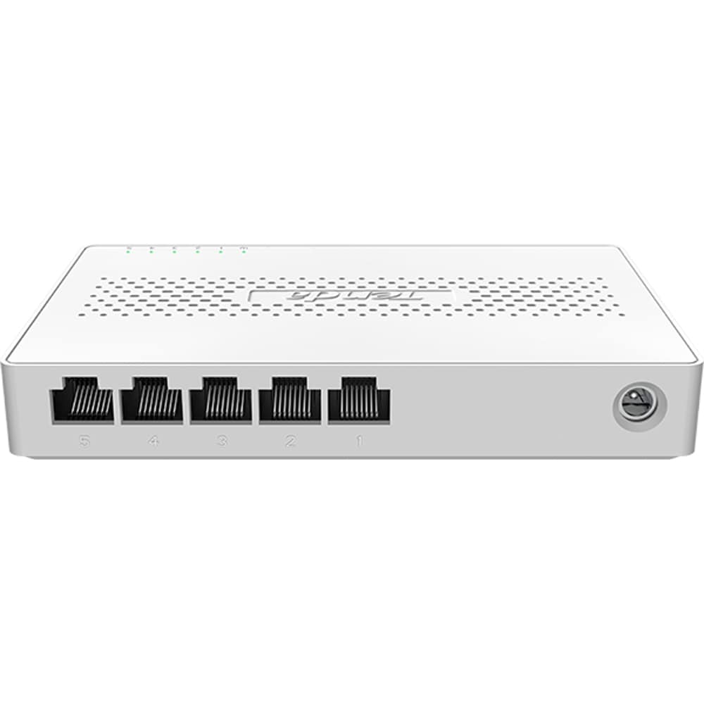 Switch TENDA SM105, 5 porturi 2.5Gbps, alb