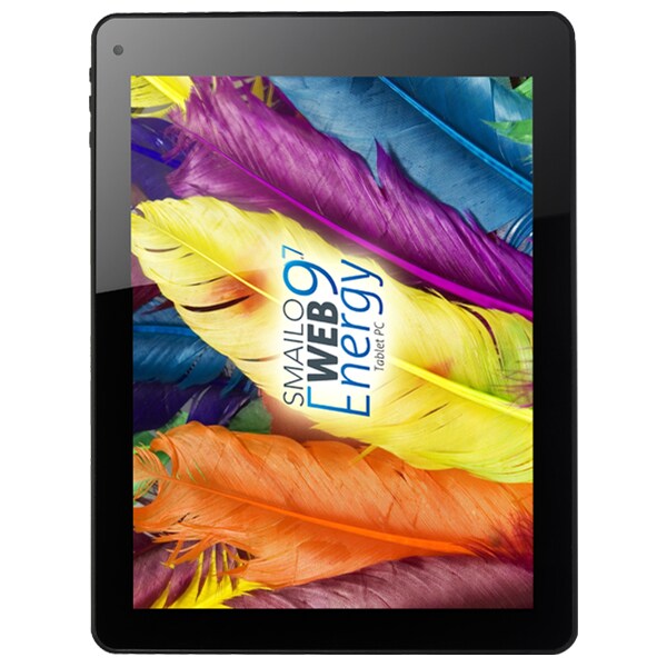 Tableta SMAILO Web Energy 9.7, Wi-Fi, Dual Core Cortex A9 1.5GHz, 8GB, 1GB DDR, Android 4.1, negru