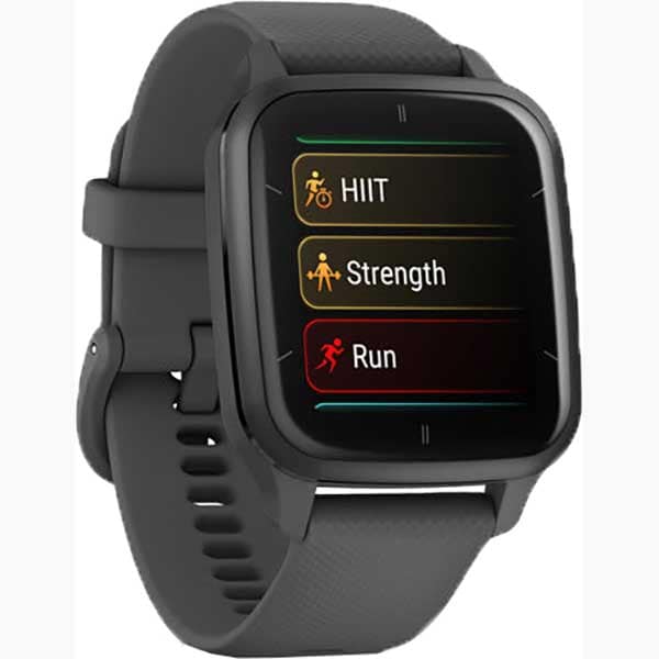 Smartwatch GARMIN Venu Sq 2, 40mm, Android/iOS, silicon, Slate/Shadow Gray