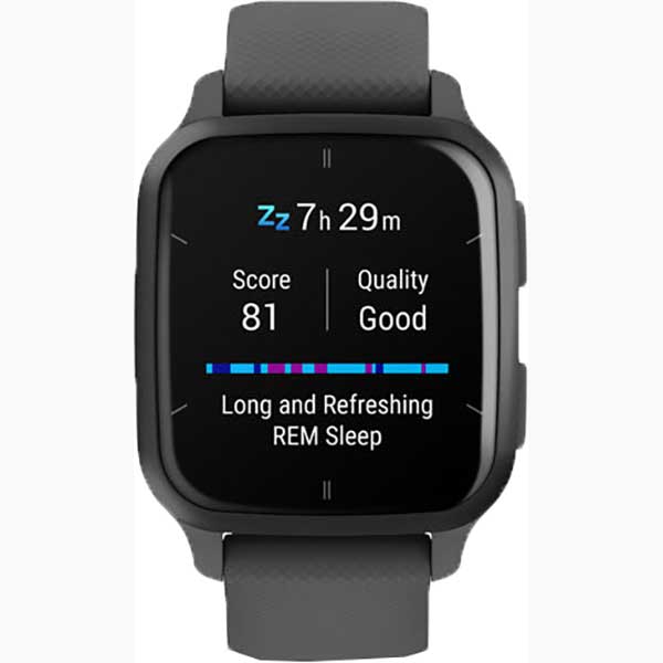 Smartwatch GARMIN Venu Sq 2, 40mm, Android/iOS, silicon, Slate/Shadow Gray