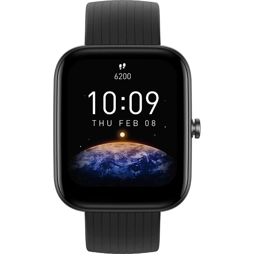 Smartwatch AMAZFIT Bip 3 Pro, GPS, Android/iOS, silicon, Black