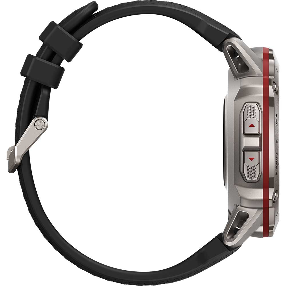Smartwatch AMAZFIT Falcon, Wi-Fi, GPS, Android/iOS, silicon, Titanium (Supersonic Black)