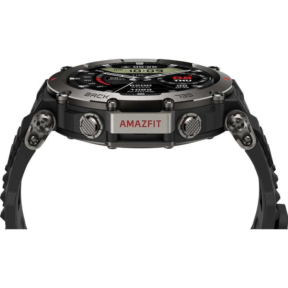 Smartwatch AMAZFIT T-Rex Ultra, Wi-Fi, GPS, Android/iOS, silicon, Abyss Black