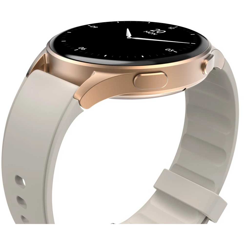 Smartwatch HAMA 8900, Android/iOS, GPS, silicon, bej/auriu