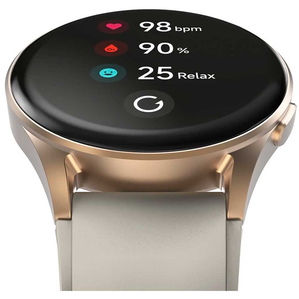 Smartwatch HAMA 8900, Android/iOS, GPS, silicon, bej/auriu