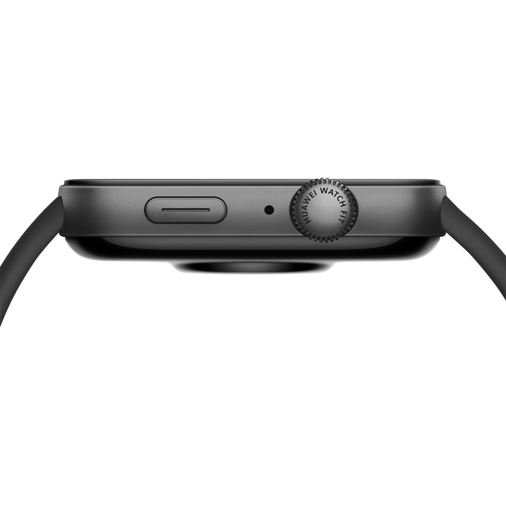 Smartwatch HUAWEI Watch Fit 3, GPS, Android/iOS, Midnight Black Fluoroelastomer Strap