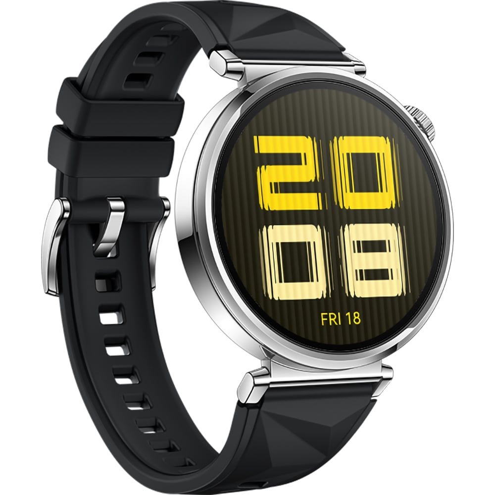 Smartwatch HUAWEI Watch GT 5 41mm, GPS, Android/iOS, Black Fluoroelastomer Strap
