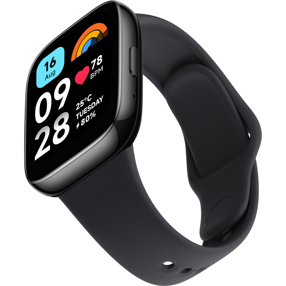 Smartwatch XIAOMI Redmi Watch 3, GPS, Android/iOS, Black