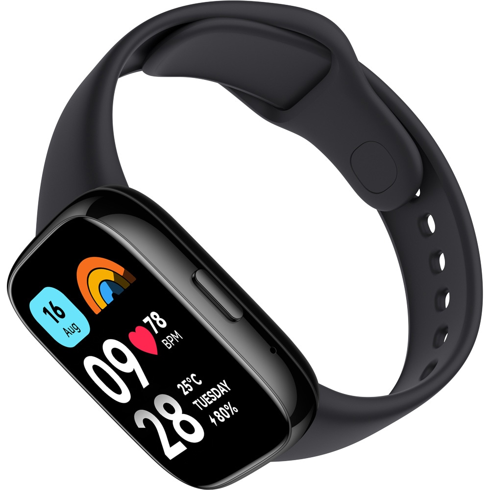 Smartwatch XIAOMI Redmi Watch 3, GPS, Android/iOS, Black
