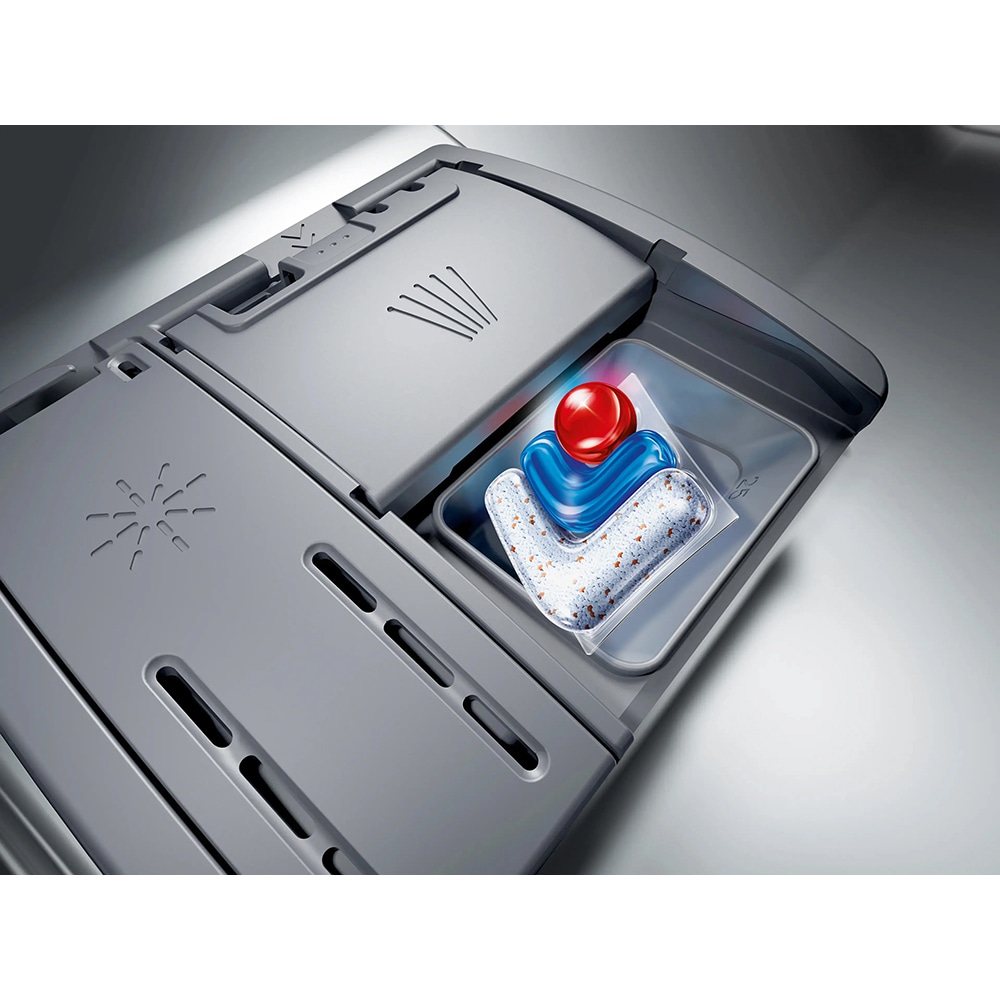 Masina de spalat vase incorporabila BOSCH SMD6ECX21E, 14 seturi, 7 programe, 60 cm, Clasa A, panou comanda inox