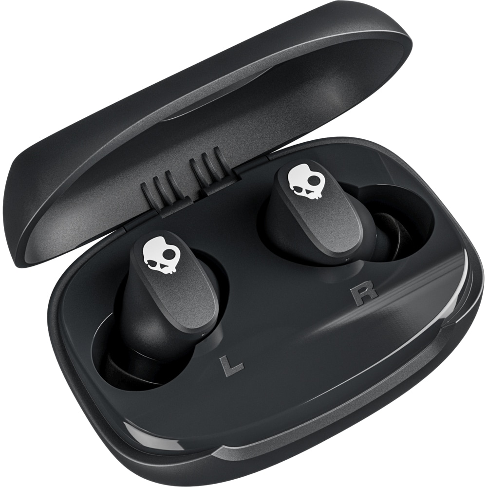 Casti SKULLCANDY Smokin' Buds 360, True Wireless, Bluetooth, In-Ear, Microfon, True Black