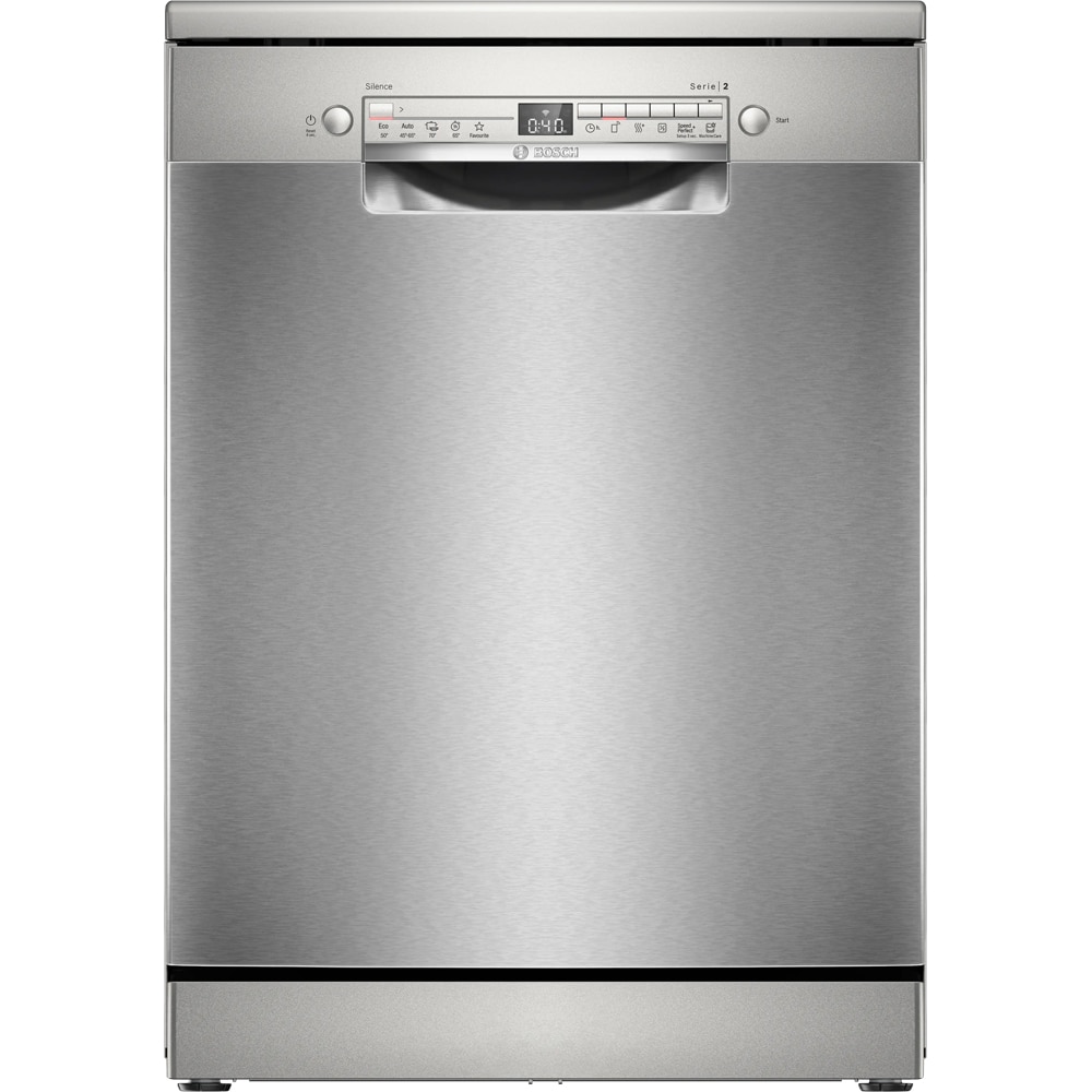Masina de spalat vase independenta BOSCH SMS2HTI06E, 13 seturi, 5 programe, 60 cm, Clasa C, inox anti-amprenta