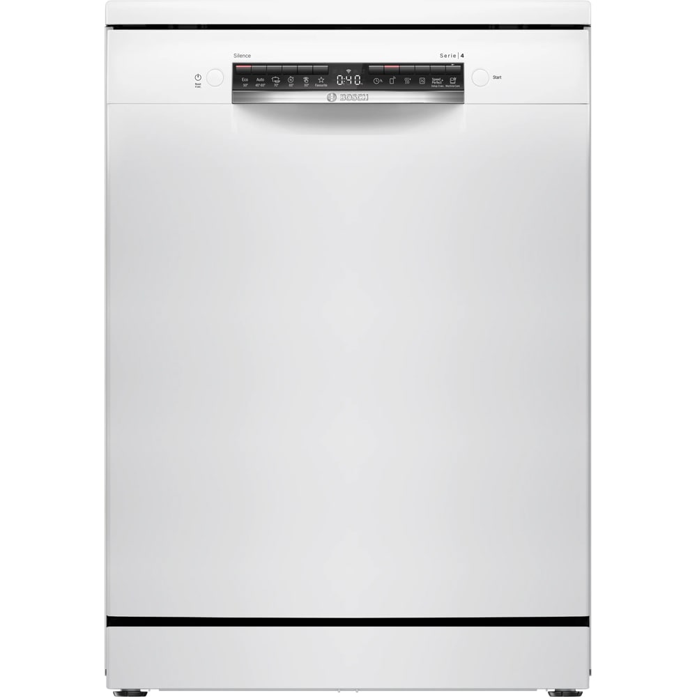 Masina de spalat vase independenta BOSCH SMS4HTW16E, 13 seturi, 6 programe, 60 cm, Clasa C, Wi-Fi, alb