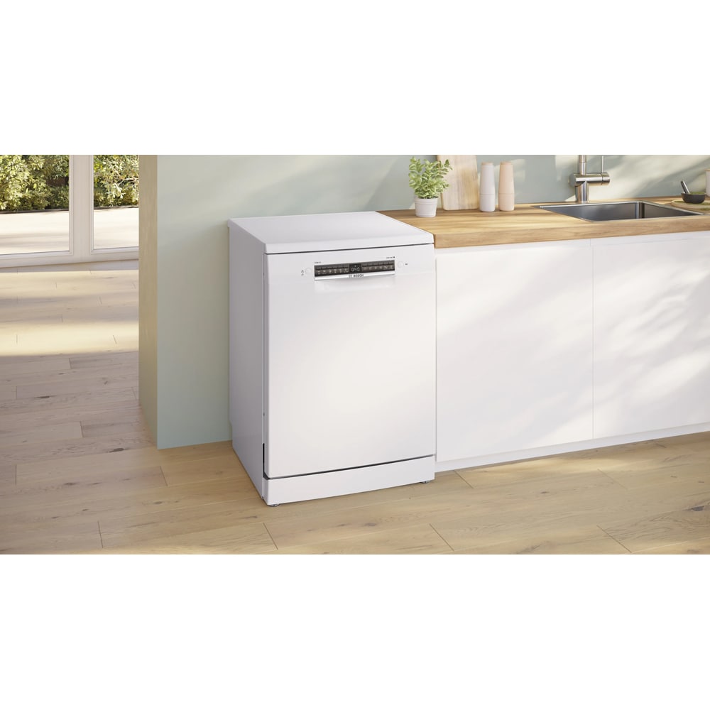 Masina de spalat vase independenta BOSCH SMS4HTW16E, 13 seturi, 6 programe, 60 cm, Clasa C, Wi-Fi, alb