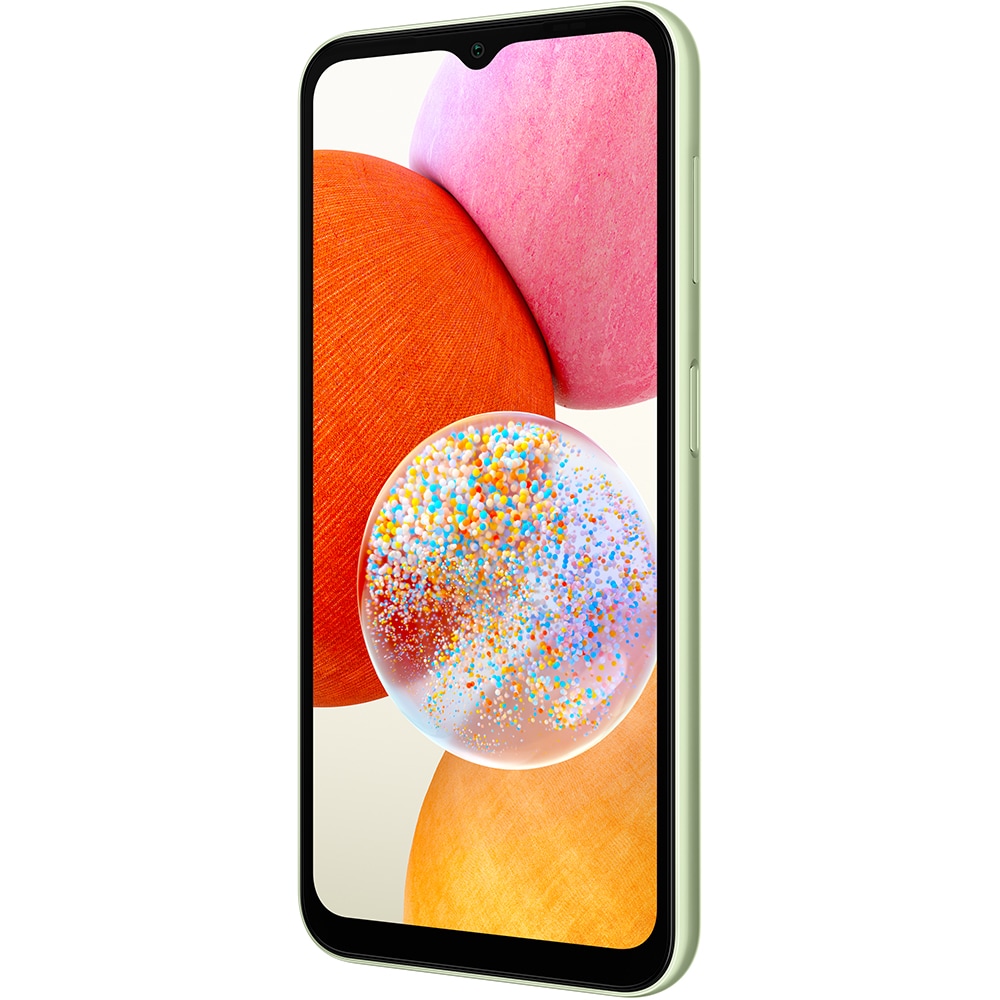 Telefon SAMSUNG Galaxy A14, 64GB, 4GB RAM, Dual SIM, Light Green