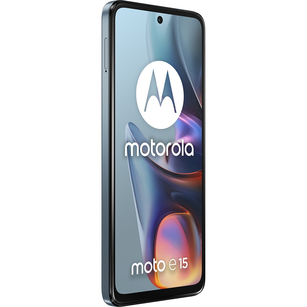 Telefon MOTOROLA Moto E15, 64GB, 2GB RAM, Dual-Sim, Misty Blue