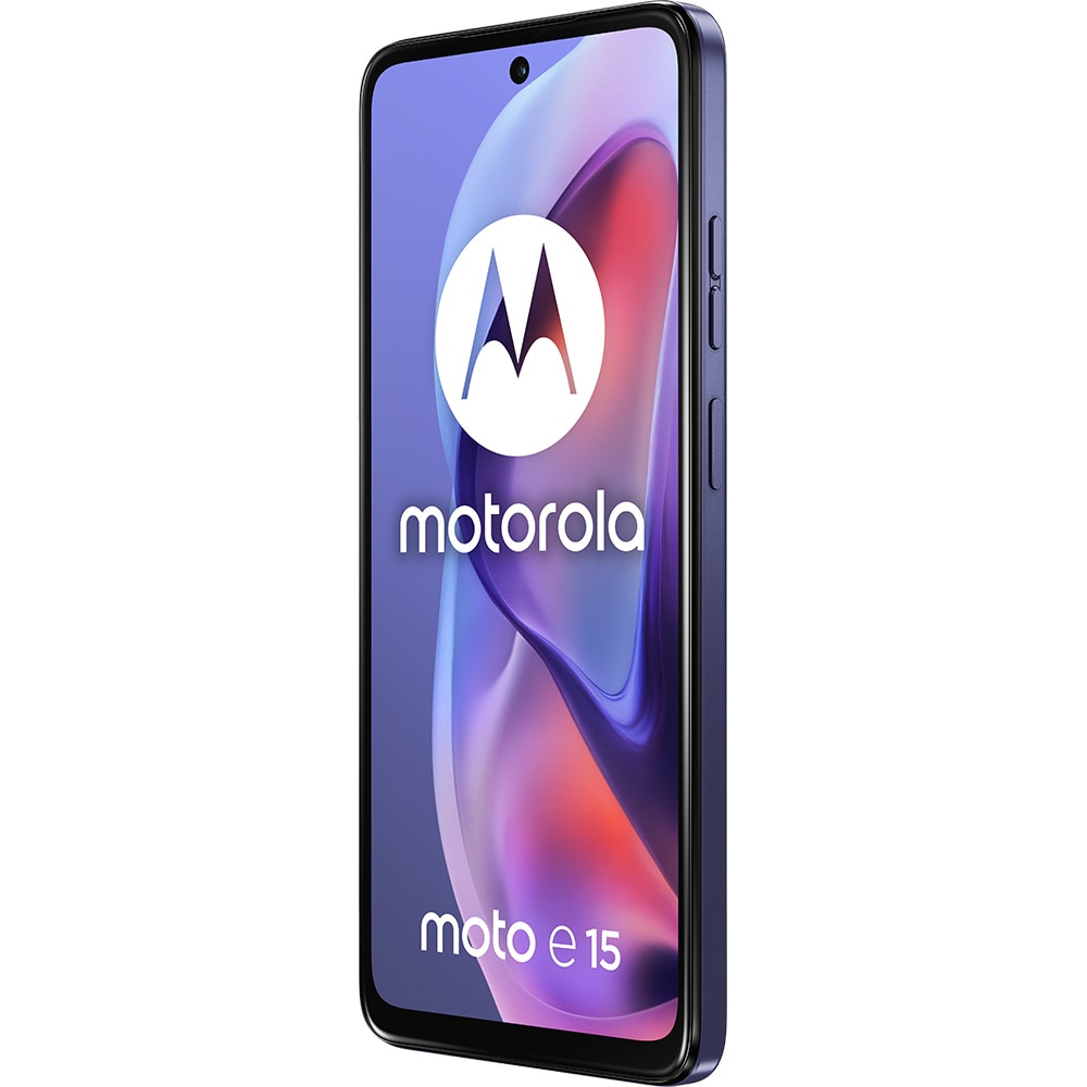 Telefon MOTOROLA Moto E15, 64GB, 2GB RAM, Dual-Sim, Fresh Purple
