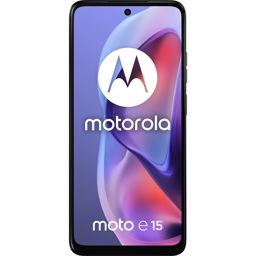 Telefon MOTOROLA Moto E15, 64GB, 2GB RAM, Dual-Sim, Fresh Purple