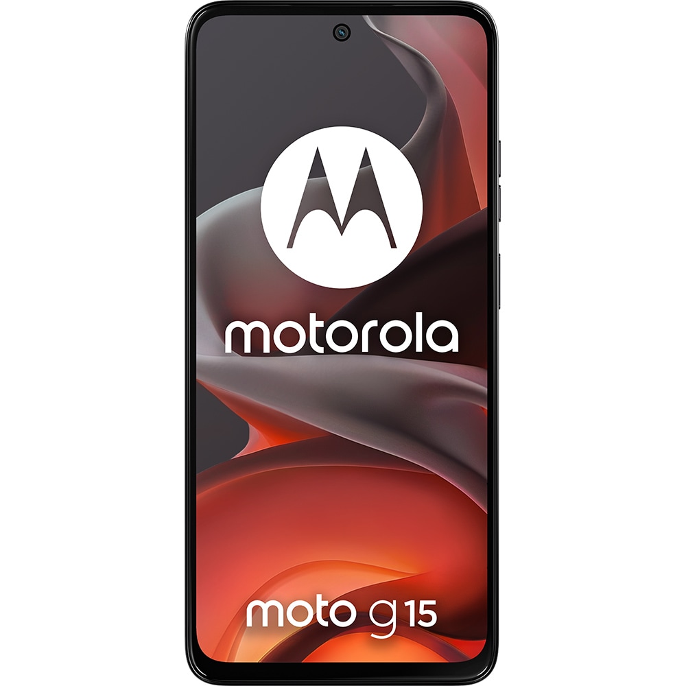 Telefon MOTOROLA Moto G15, 128GB, 8GB RAM, Dual SIM, Gravity Grey