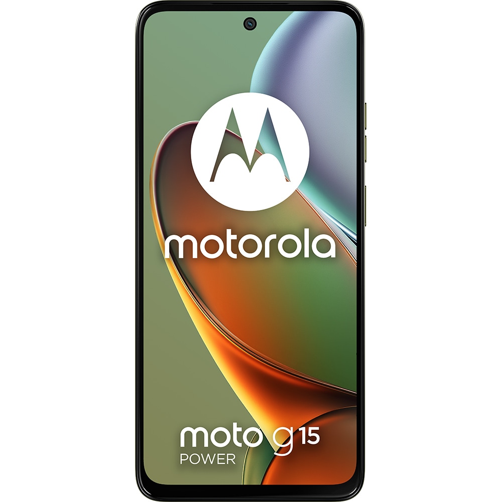 Telefon MOTOROLA Moto G15 Power, 256GB, 8GB RAM, Dual-Sim, Iguana Green