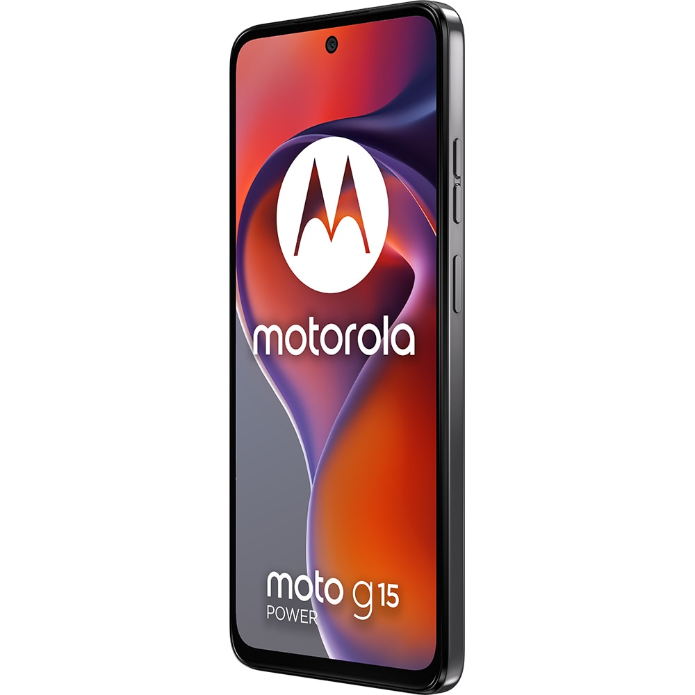 Telefon MOTOROLA Moto G15 Power, 256GB, 8GB RAM, Dual-Sim, Gravity Grey