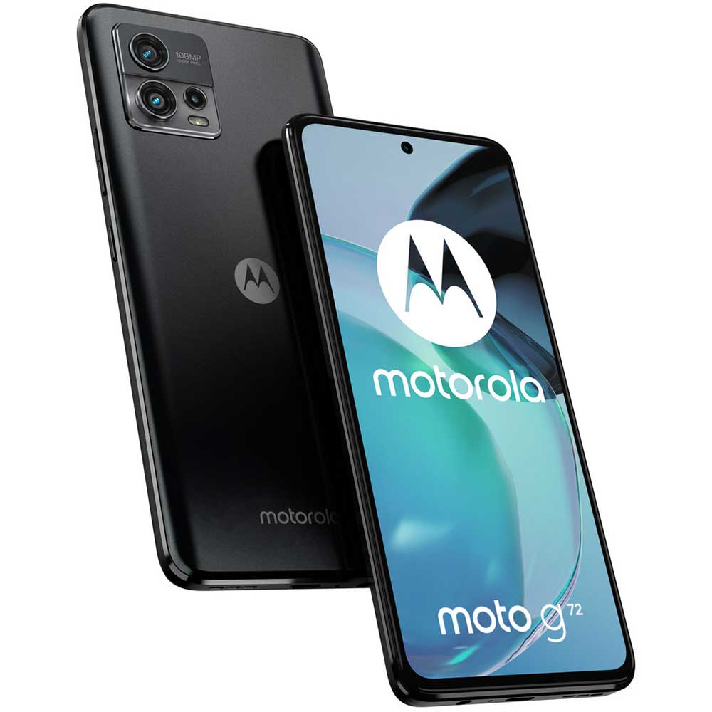 Telefon MOTOROLA Moto G72, 128GB, 8GB RAM, Dual SIM, Meteorite Black