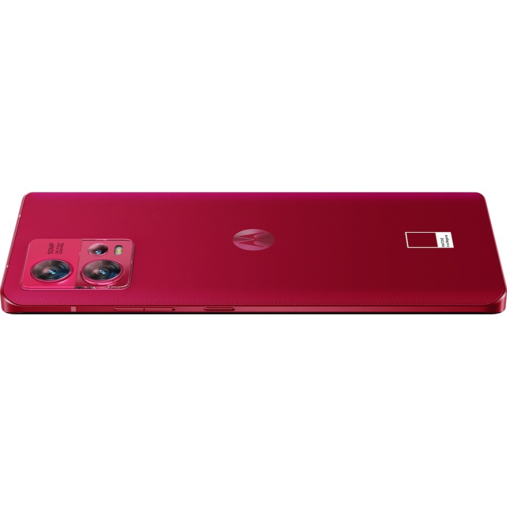 Telefon MOTOROLA Edge 30 Fusion 5G, 128GB, 8GB RAM, Dual SIM, Viva Magenta + Casti True Wireless Moto Buds 600 ANC