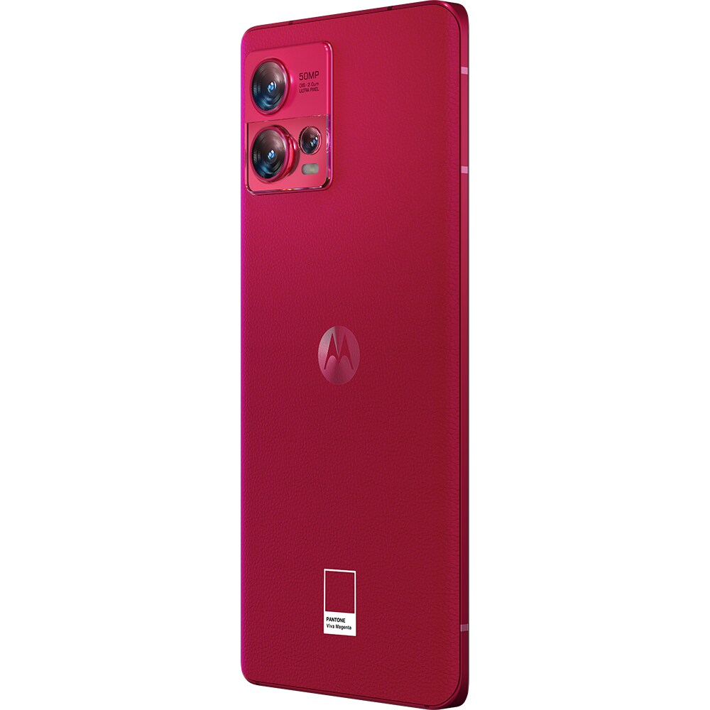 Telefon MOTOROLA Edge 30 Fusion 5G, 128GB, 8GB RAM, Dual SIM, Viva Magenta + Casti True Wireless Moto Buds 600 ANC