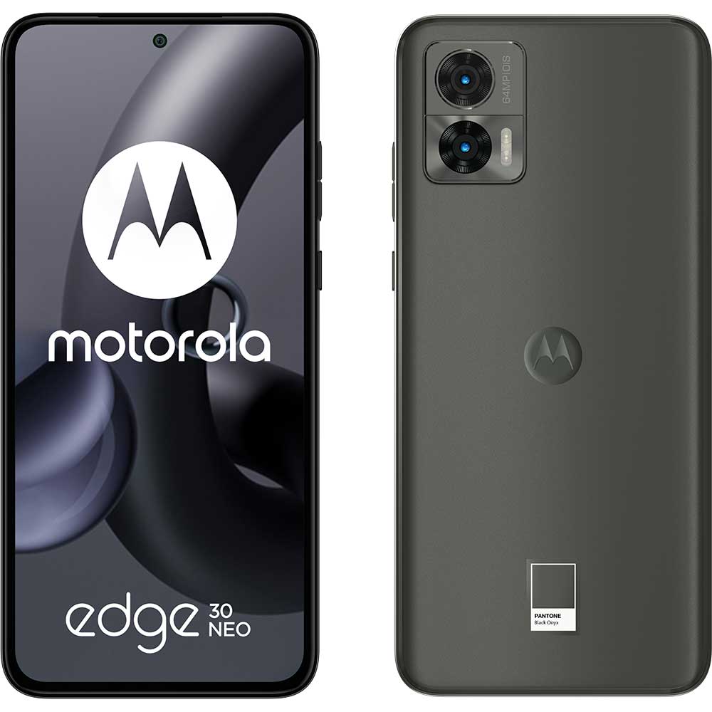 Telefon MOTOROLA Edge 30 Neo 5G, 128GB, 8GB RAM, Dual SIM, Black Onyx