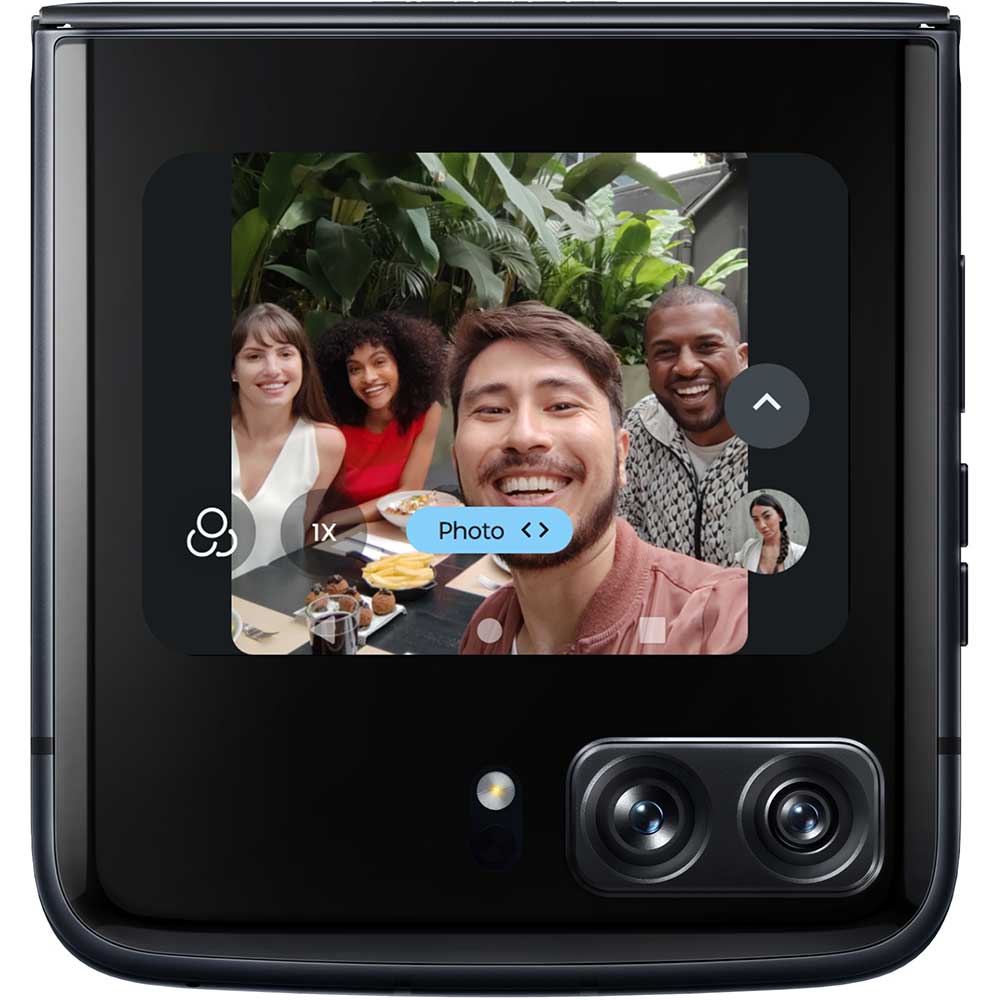 Telefon MOTOROLA Razr 2022 5G, 256GB, 8GB RAM, Dual SIM, Satin Black