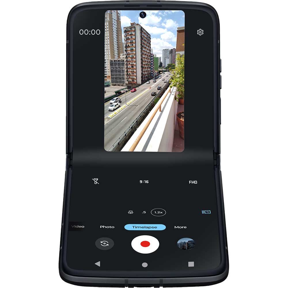 Telefon MOTOROLA Razr 2022 5G, 256GB, 8GB RAM, Dual SIM, Satin Black