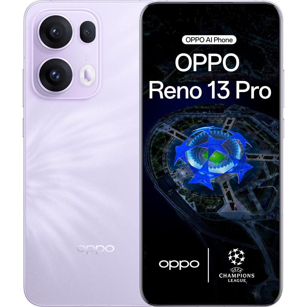 Telefon OPPO Reno13 Pro 5G, 512GB, 12GB RAM, Dual SIM, Plume Purple