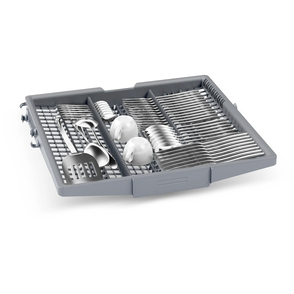 Masina de spalat vase incorporabila BOSCH SMV4HVX12E, 14 seturi, 6 programe, 60 cm, Clasa C, panou comanda inox