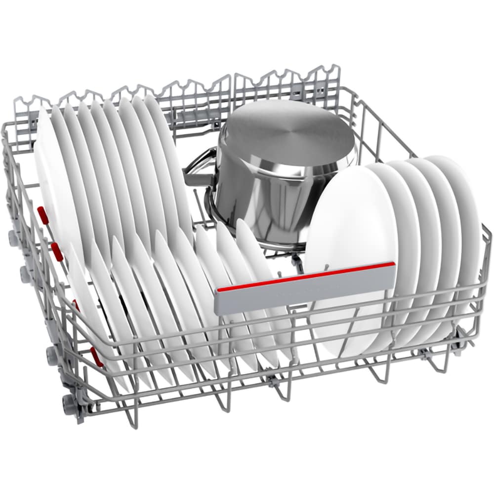 Masina de spalat vase incorporabila BOSCH SMV6ZCX24E, 14 seturi, 6 programe, 60 cm, Clasa B, panou comanda inox