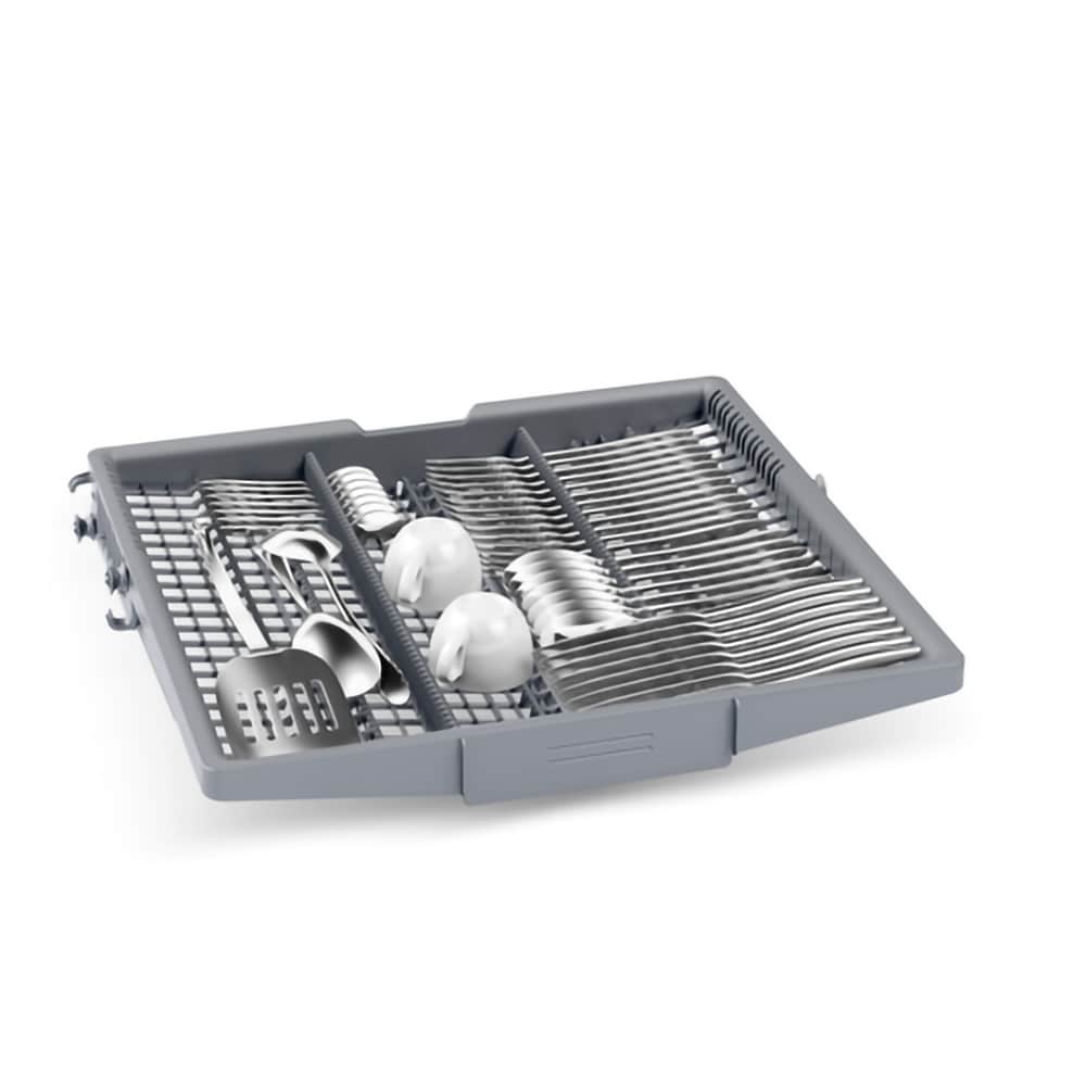 Masina de spalat vase incorporabila BOSCH SMV6ZCX24E, 14 seturi, 6 programe, 60 cm, Clasa B, panou comanda inox
