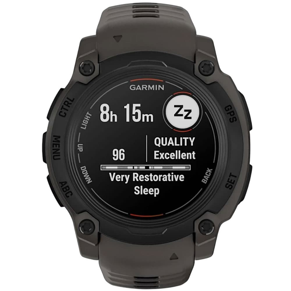 Smartwatch GARMIN Instinct E, 40 mm, GPS, Android/iOS, silicon, Charcoal