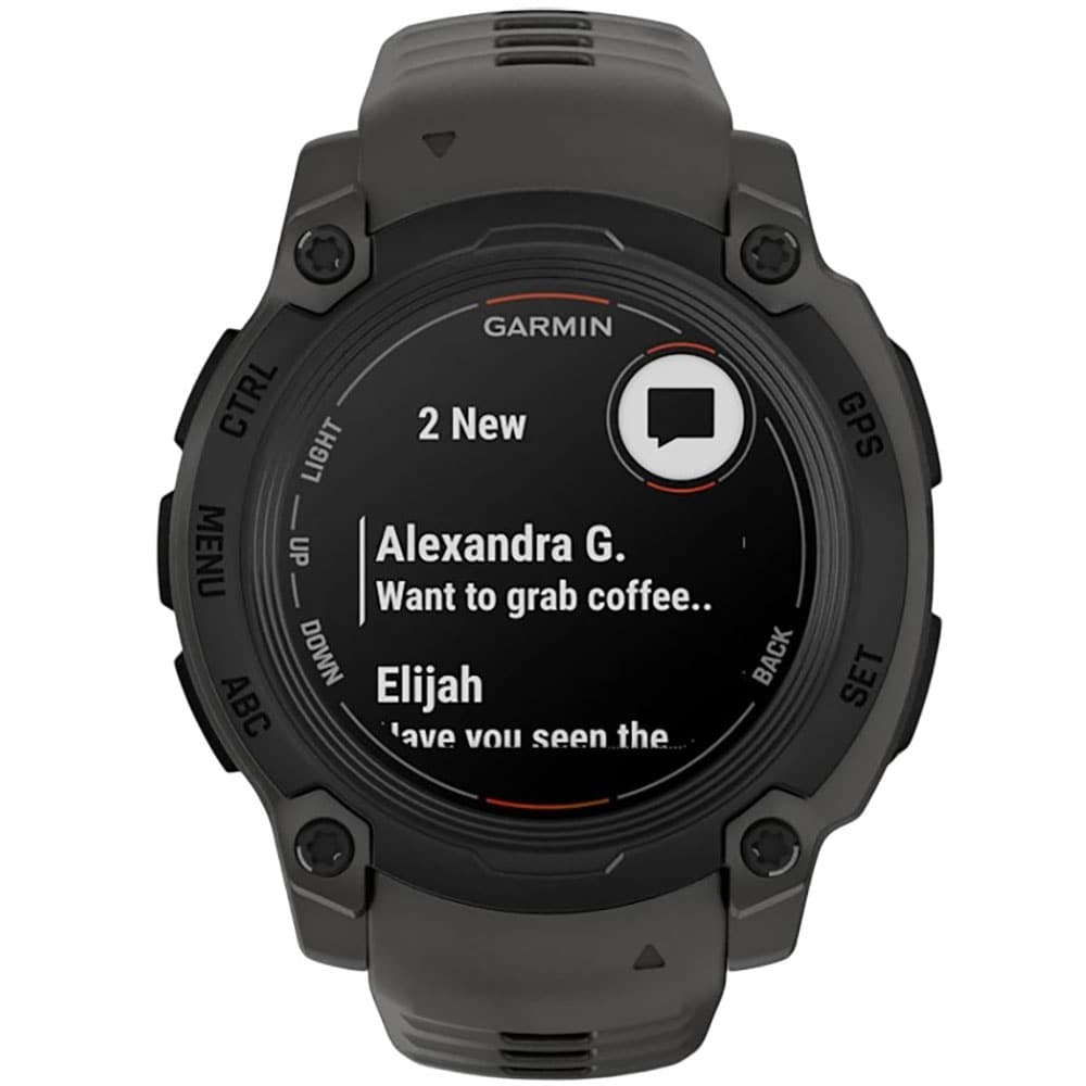 Smartwatch GARMIN Instinct E, 40 mm, GPS, Android/iOS, silicon, Charcoal