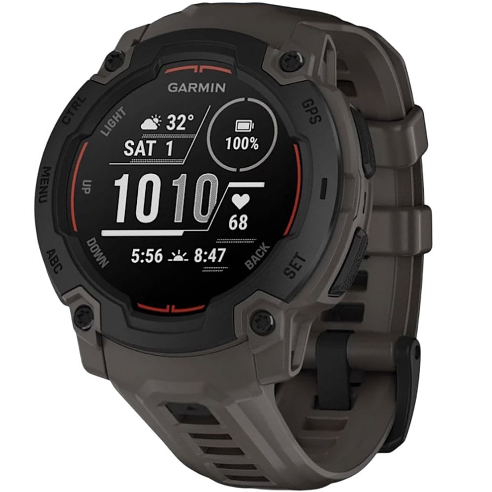 Smartwatch GARMIN Instinct E, 45 mm, GPS, Android/iOS, silicon, Charcoal